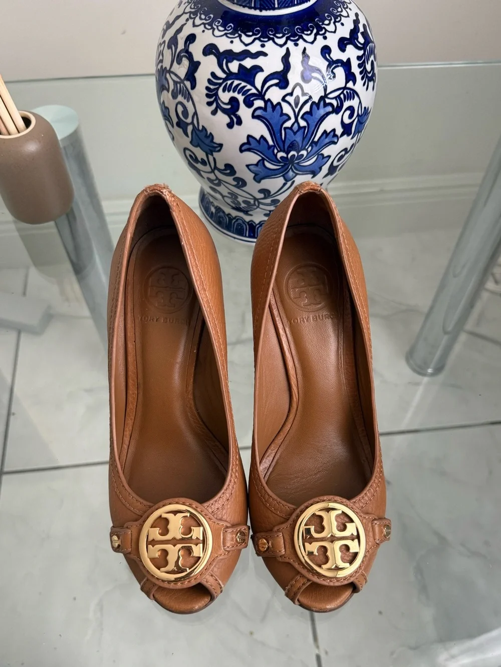 Tory Burch Vintage Wedge Heels